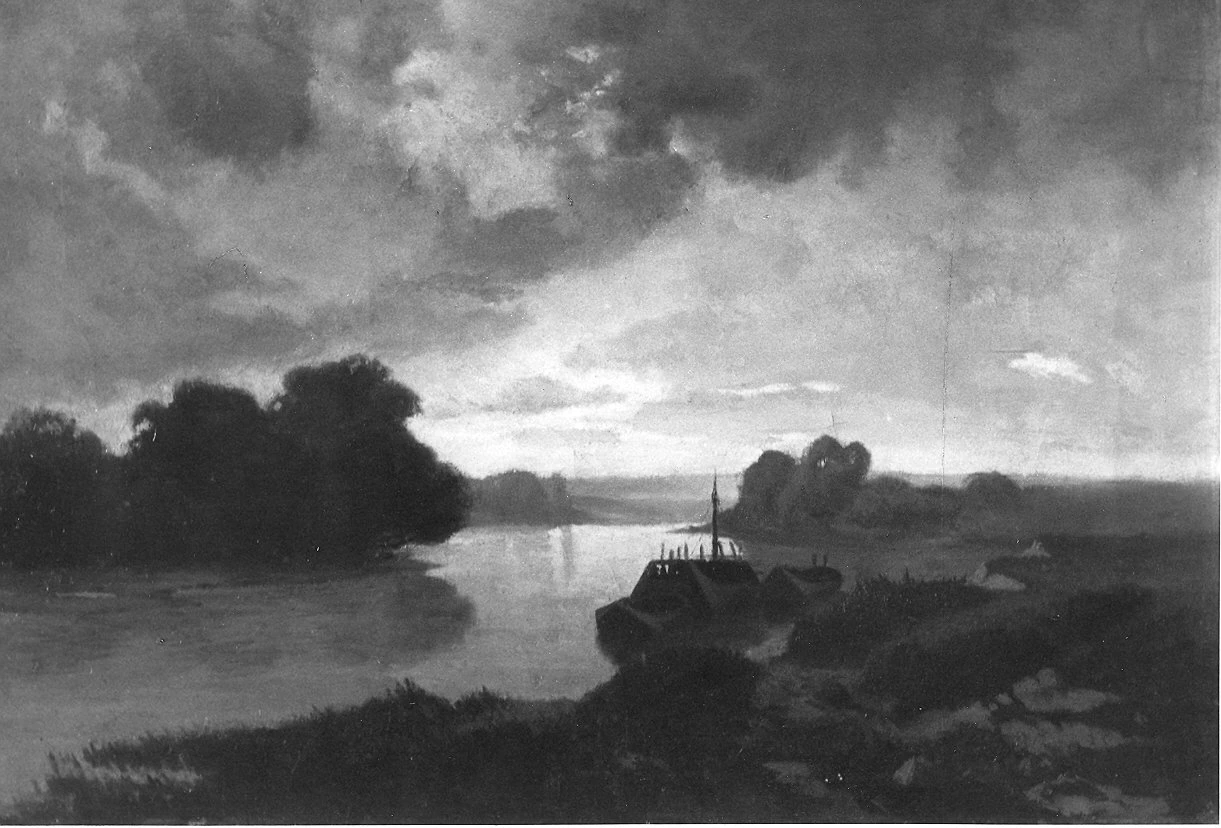 Paesaggio fluviale - Museo Glauco Lombardi, Parma